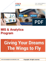 MIS and Analytics Programme