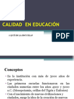 Calidad Total en Educación