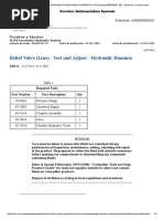 Relief Valve (Line) - Test and Adjust - Hydraulic Hammer PDF