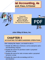 ch05 ACCOUNTING FOR MERCHANDISING OPERATIONS