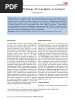 Efficacy of TCM Therapy of Claustrophobia - A Case Report PDF