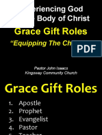 Xperiencing God in The Body of Christ: Grace Gift Roles