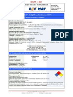 Roe Mat Bloque Hoja de Datos de Seguridad de Materiales