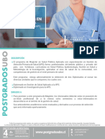 Magister en Salud Publica Aplicada A La Aps 2020 PDF