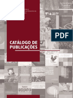Catalogo - de - Publicacoes Colecao Historia Social Do Campesnato PDF