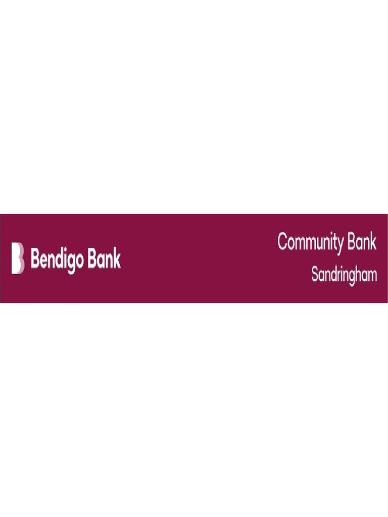 Bendigo Bank Logo PDF