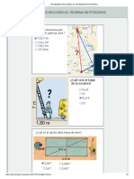 Problemas Aplicando El Teorema de Pitágoras