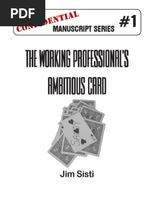  Ambitious Card