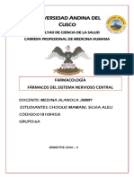 Farmacos de Sistema Nervioso Central Completo PDF