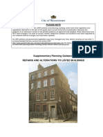 Guidance on repairs and alterations to listed buildings