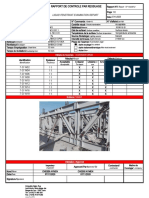 Rapport de Controle Par Ressuage: Liquid Penetrant Examination Report