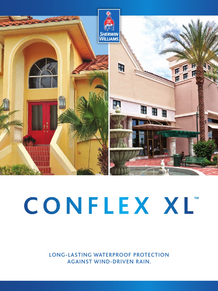 Conflex XL: Long-Lasting Waterproof Protection Against Wind-Driven Rain ...