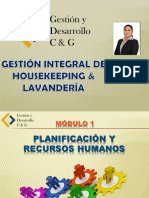 House keeping -PLANIFICACIÓN Y RECURSOS HUMANOS