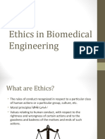 Ethics in Biomedical Engineering