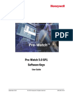 Pro-Watch 5.0 SP1 Software Keys: User Guide