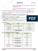 4.Sc - Resume Derivabilite FN