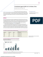 Seropositive Prevalence of Antibodies Against Sars-Cov-2 in Wuhan, China