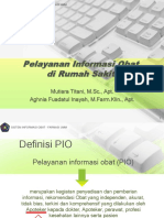 SIO - PIO RS dan APOTEK