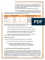 Semestre Semestre 1 Semestre 2 Semestre 3: F - Indicateurs de Performance Attendue de La Formation