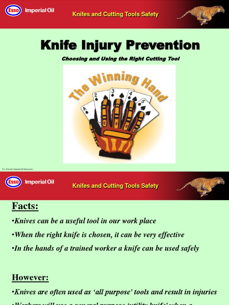 Knife Injury Prevention | PDF | Knife | Blade