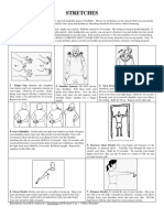 Stretches: Illustrations From Bob Anderson's Stretching and Richard Carr's "Office Stretches"