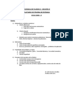 Mecánica de Fluidos Ii Sección H Balotario Prueba Entrada - 2020-Ii