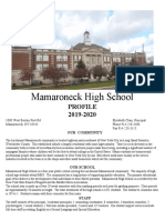 Mamaroneck High School Profile