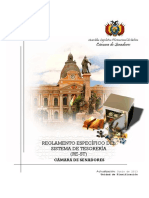 Reglamento Especifico Del Sist. Tesorería PDF