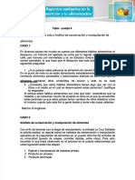 PDF Taller Conservacion y Manipulacion de Alimentos Unidad 4docx DD