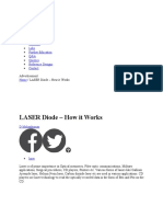 LASER Diode - How It Works: Login
