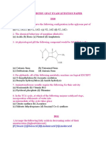Biochemistry Gpat Exam Question Paper