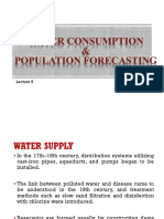 Water Supply and Consumption Lecture