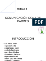 Unidad 007 COMUNICACION CON LOS PADRES