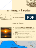 Mauryan Empire: By-Manish Shrivastava