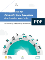 Global Protocol For Community-Scale Greenhouse Gas Emission Inventories