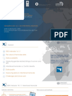 1. Measuring SDG 16.1.1 Intentional Homicide