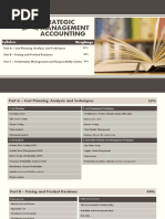 Strategic Management Accounting: Syllabus Weightage