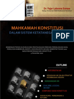 Materi - Mahkamah Konstitusi Dalam Sistem Ketatanegaraan RI