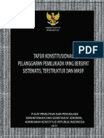 Tafsir Konstitusional Pelanggaran Pemilukada