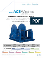 ACE Hydraulic Drum Winch Package OMM Signed RFS PDF
