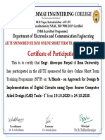 Engr. Abreeque Faryal - Certificate