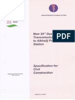 Civil Construction Specifications PDF
