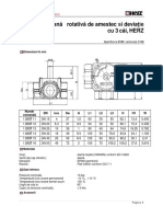 Vana de Amestec Cu 3 Cai (Rotativa), Cu Selector