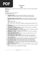 Lab Activity 15- Graphs