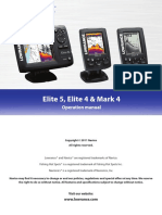 Elite 5, Elite 4 & Mark 4: Installation & Operation Manual