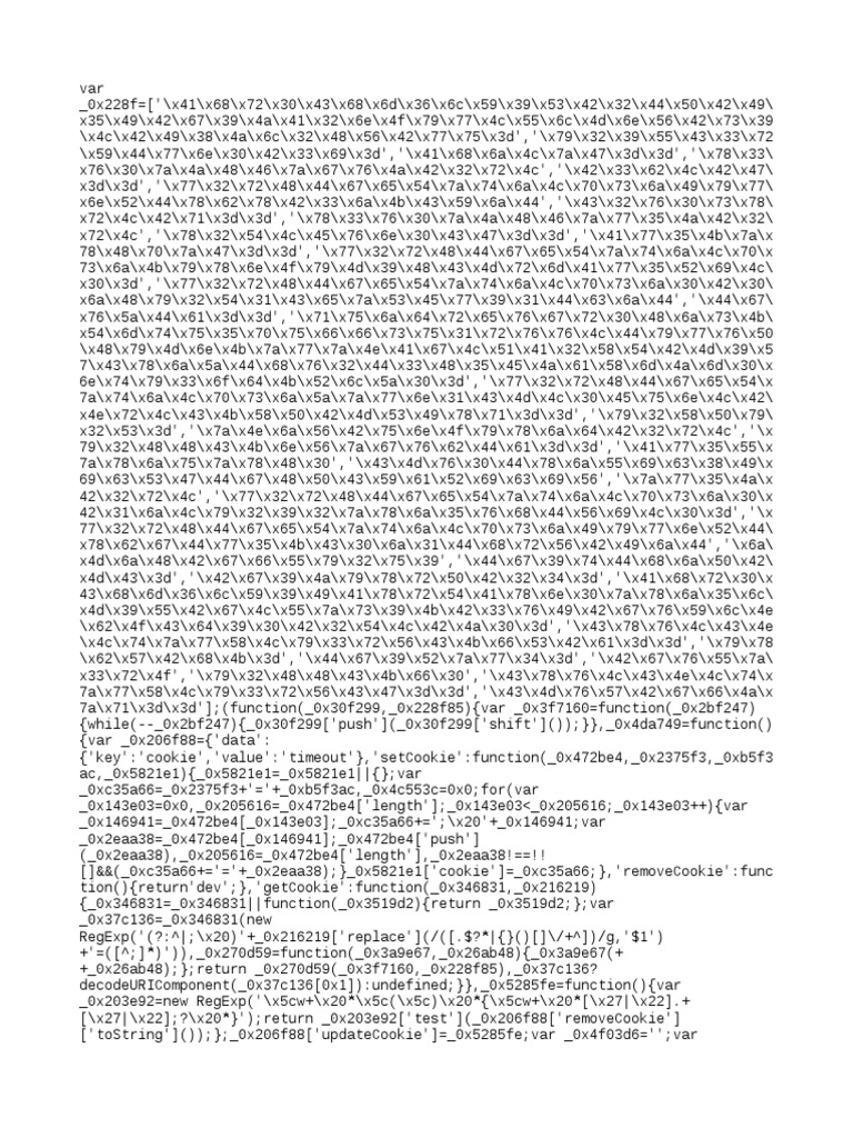 JavaScript Cookie Management Code | PDF | Graphemes | Arithmetic