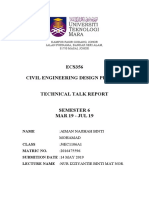 Kampus Pasir Gudang Civil Engineering Design Project Report