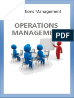 Operations Management - MBA 7061 N02
