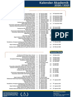 Kalender Akademik Fakultas PDF