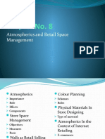 Chapter No. 8: Atmospherics and Retail Space Management